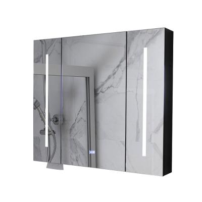 Chine Waterproof European Style Stainless Steel Vanity Cabinet And Bathroom Cabinets Have Smart Mirrors Function à vendre