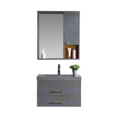 China Modern Bathroom Furniture Complete Bathroom Cabinet Modern Vanity Set 70cm for sale