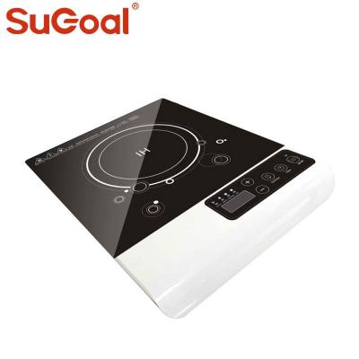 China YES 2019 High Quality Hot Sale 2000W Glass Induction Cooker Touch Induction Cooker with CE,CB,ROHS for sale