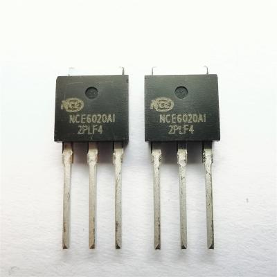 China Original Genuine MOSFET MOSFET Transistor NCE6020AI NCE6020AI N-Channel TO-251 MOSFET Transistor 60V20A for sale