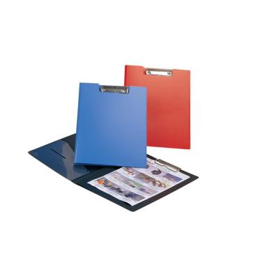 China Plastic PP US-131A Clipboard Report Cover Office Project Folder Clipboard A4 Size Padfolio with Pockets and Card Slots for sale