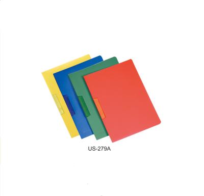 China Plastic PP Swing Clip Folder Office Project File Report Cover A4 Size US-279A for sale