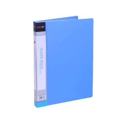 China US-A10 PP Display Book 10 Pockets Report Covers Clear Book Folder Sheet Protector Document Organizer Presentation Folder for sale