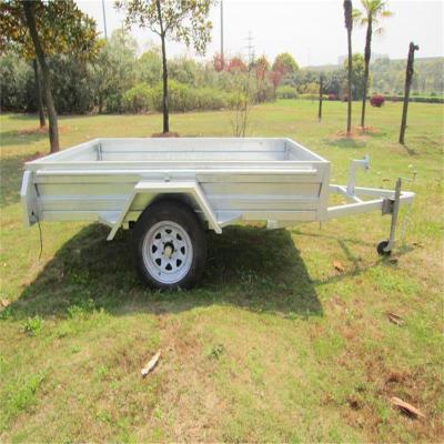 China Car Trailer Galvanized Box Trailer for sale