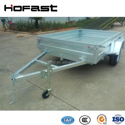 China Car Trailer 6*4FT Bolt Car Box Trailer Set for sale