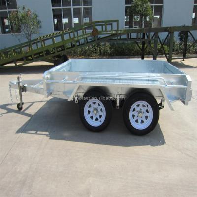 China Truck Trailer Double Axle Tipping Trailer for sale