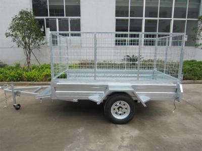 China 8x4 truck trailer bolted box trailer for sale