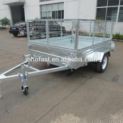 China 8x4 truck trailer bolted box trailer for sale