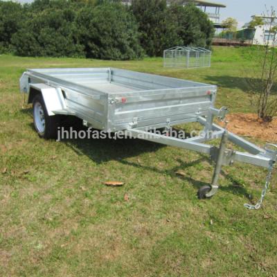 China Hot Selling Truck Trailer Box Trailer Comply With New Zealand Market for sale