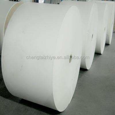 China Waterproof paper cup raw material, printed pe coated paper roll for paper cup wall for sale