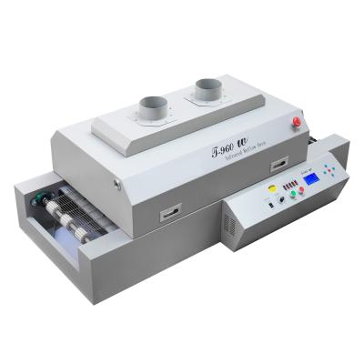 China Building Material Stores HECAN T-960W LED BGA Lead Free Infrared Reflow Oven Benchtop Welding Machine for sale