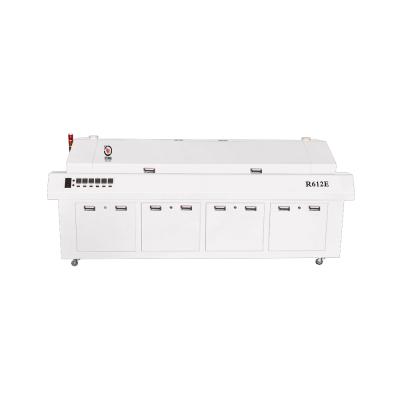 China Cheap Building Material Stores Hot Air SMT Reflow Oven 6 Zones HC-R612 Used Reflow Oven Profiler For PCB Rack Machine for sale