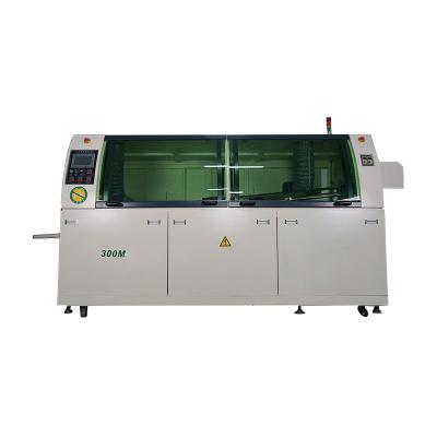 China Building Material Shops HECAN-300M Factory Direct Supply PCB Touch Screen Automatic Controlled Wave Soldering Machine For Transfer Machine zu verkaufen