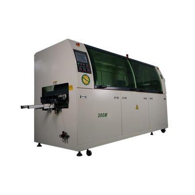 China Building Material Shops High Efficiency PCB Dual Wave Welding Soldering Machine HC-300M Max Width 300mm Te koop