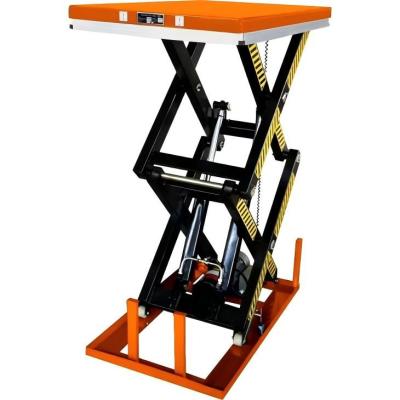 China Heavy Duty Hydraulic Double Scissor Lift Tables Easy To Maintain for sale