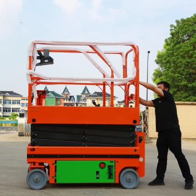 China Self Propelled Electric Medium Scissor Lifts easy maintenance for sale