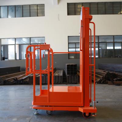 China Starke Struktur Schieben um Kraft Stocker Lift DT-Serie 4,7m ~ 6,5m zu verkaufen