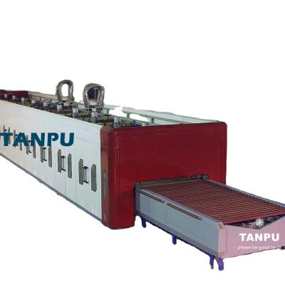 China Garment Shops Low Energy Consumption Automatic Horizontal Glass Tempering Machine for sale