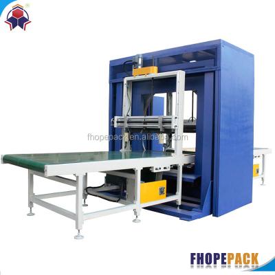 China Chemical Orbital Wood And Board Wrap Machine And Horizontal Stretch Wrapping Machine for sale