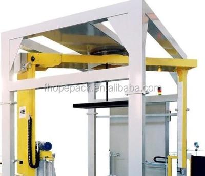 China CLOTHING Semiauto Rotary Arm Stretch Wrapping Machine And Pallet Stretch Wrapper for sale