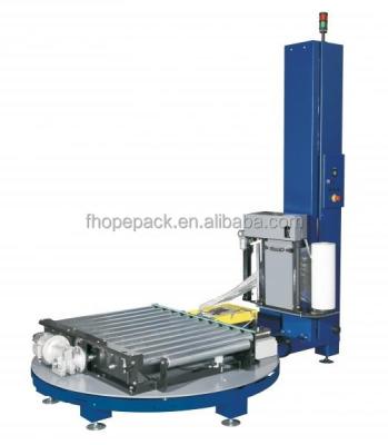 China New Automatic GARMENT Turntable Stretch Wrapping Machine For Online Pallet Wrapping for sale