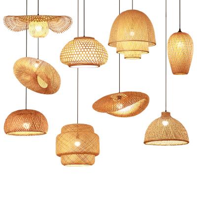 China Asian free combinations bamboo lights for indoor decoration led pedant light for sale