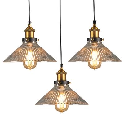 China 2021 Fashional Modern Industrial Antique Brass Copper Home Decorative Art Pendent Lamp Chandelier for sale