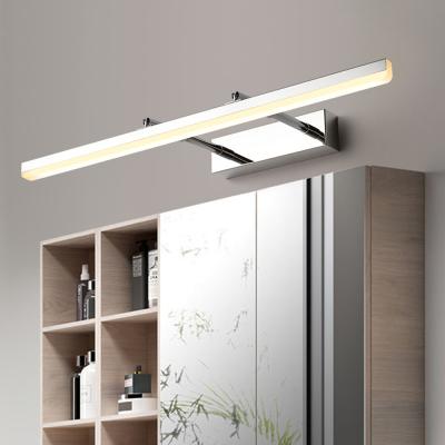 China Modern Home Hotel Bathroom Adjustable White Light Sensor LED Decorative Indoor Wall Lamp for sale