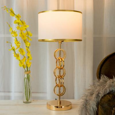 China simple & Nordic Modern Luxury Led Modern Living Room Gold Bedroom Study Decoratve Table Lamps for sale