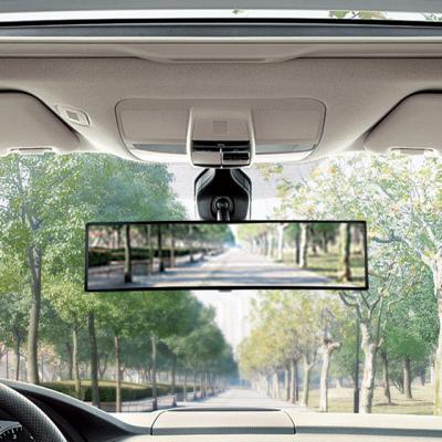 China Auto Auto Front Interior Parking Classic White New 2 Way Mirror Driveway Curved Panoramic Rearview Anti-Glare Glass Car Mirror for sale