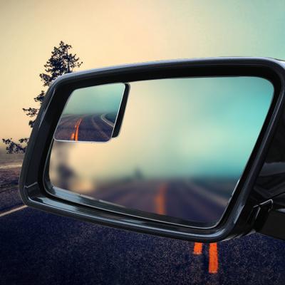 China Custom Wide View Double Side Car Aisle Rear View Blind Spot Glass Mirror For Car for sale