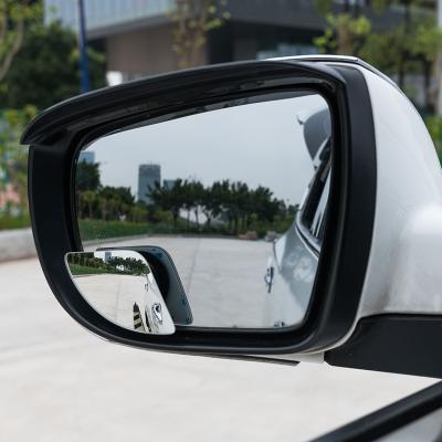 China Hot Selling Wide Angle View Car Accessories Side View Convex Glass 360 Degree Blind Spot Mirror for sale