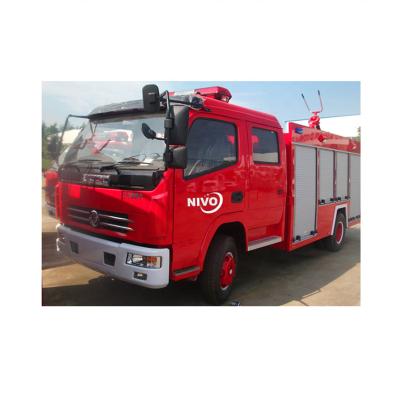 China DONGFENG Chassis 3000L Capacity Fire Truck 4*2 Water Tank Fire Fighting Rescue Operation Truck For Export And Spare Parts 6500*1900*2750mm for sale