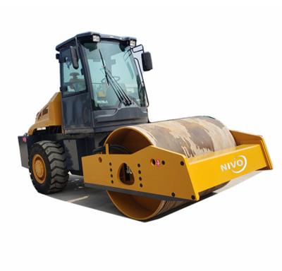 China Hotels nivo road roller 8ton single drum vibratory road roller compactor with chinese famous diesel engine and parts for sale