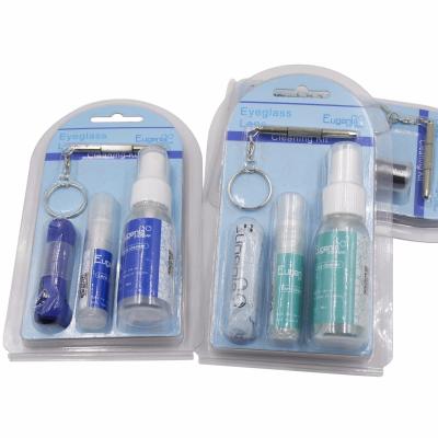 China Lens Remover Sets EUGENIA Chinese Manufacturer Printing Logo Spray Lens Remover Sets With Bottle for sale