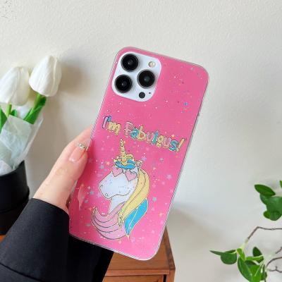 China New Shockproof Girls High Fashion Cartoon Phone Case For iPhone13 Phone Case for sale