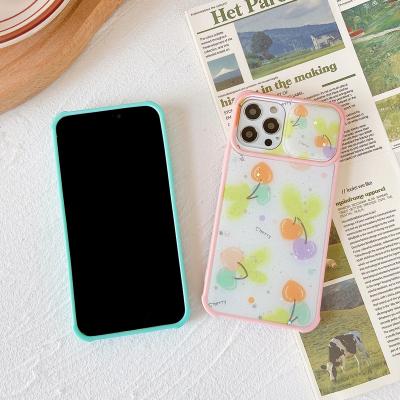 China Cell Phone Shockproof Anti-Slip Case With Window For iPhone 11 12 13 Pro Max for sale