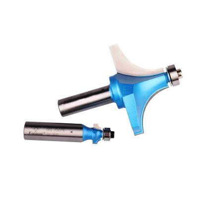 China Engrving Machinery Custom Corner Router Bit Industrial Grade Woodworking CNC Imported Round Carbide Bit for sale