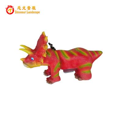 China Dinosaur Gliding Rides Dinosaur Gliding Rides Amusement Park Children's Fairground Coin Operated Remote Control Mechanical Dinosaur Electric Scooter for sale