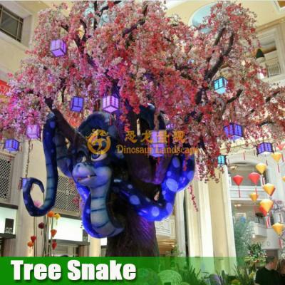 China Demonstration in the Demonstration Animatronic Talking Tree in the Christmas Decoration for sale