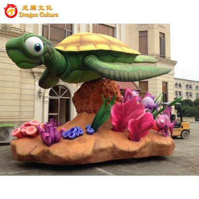 China Exhibition Show Amusement Park Festival Celebration Display Fiberglass Carnival Parade Float for sale