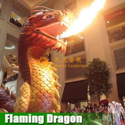 China Silicon rubber and foam silicon rubber and foam large Chinese Dragon Pattern of shopping mall decoration for sale