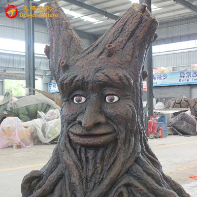 China High Quality Silicon Rubber Snake Rubber Animatronic Tree for sale