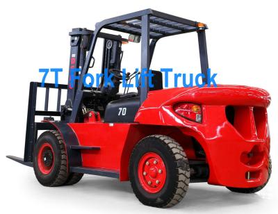 China 7T H70 Diesel Engine Fork Lift Truck for sale