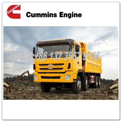 Chine Camion à benne basculante tous terrains de roue du Tri anneau 12 de Cummins 375HP 35T 40T 45T 8x4, déchargeur lourd STQ3314L à vendre