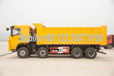 Chine Camion à benne basculante résistant tous terrains de roue du Tri anneau 12 de Cummins 375HP 35T 40T 45T 8x4 STQ3314L à vendre