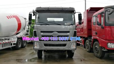 China LHD & RHD 6x4 Tri-Ring 375HP 8--12CBM concrete cement mixer truck for Peru for sale