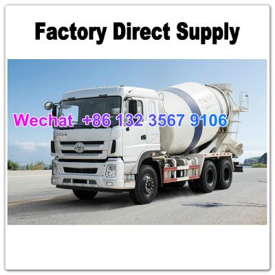 China LHD & RHD 6x4 Tri-Ring 375HP 8--12CBM concrete cement mixer truck for Africa for sale