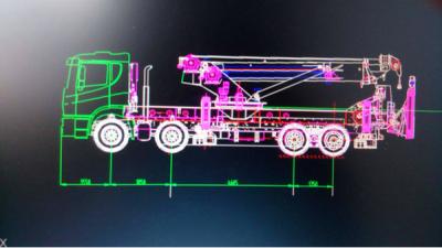 China 60T Heavy Crane arm for truck,60T Rotary Crane for Asia for sale