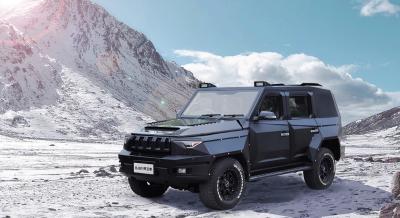 Chine euro V Baolong BJ80 voiture à l'épreuve des balles de 4x4, véhicule blindé de la lumière 4x4 pour l'Angola à vendre